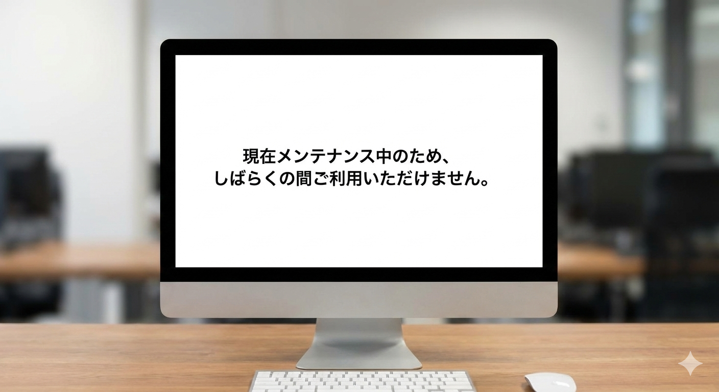 【WordPress】WordPressのメンテナンスモードが解除されない時の解決法のアイキャッチ画像