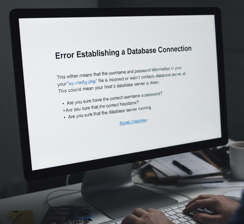 【WordPress】「データベース接続確立エラー」完全解決ガイドのアイキャッチ画像